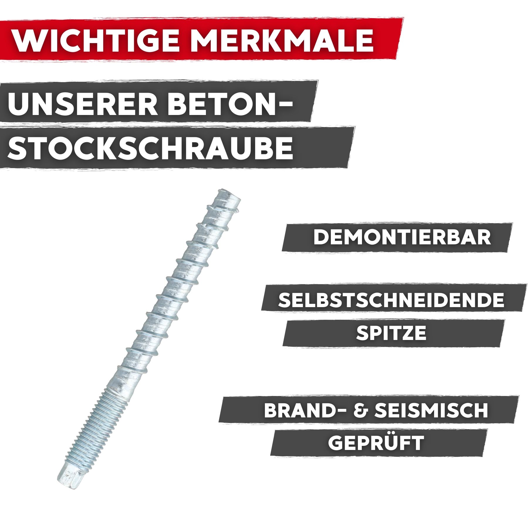 HECO Schrauben Betonschraube MULTI MONTI Plus F Schraubanker 5,0 X 50 Mm 200 Stueck 54266 Beton S0z880ru HECO Schrauben Betonschraube MULTI MONTI Plus F Schraubanker 5,0 X 50 Mm 200 Stueck 54266 Beton S0z880ru