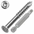 1 JD Plus Terrassenschraube 5x80mm - Edelstahl A4 - Senkkopf Mit Torx Antrieb » Gesamtlänge: 80