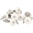 Meisterling® FassadenSchrauben 4,8 x 25 mm V2a Edelstahl Inox gehärtet anthra. 